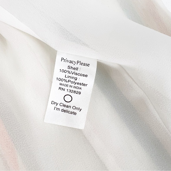 ✅ PRIVACY PLEASE STRIPED MAXI DRESS WITH TIE BACK SIZE X-SMALL - Picture 2 of 5